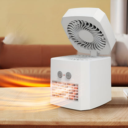 Mini Heizlüfter Ventilator Tragbar Schnellheizend Energieeffizient