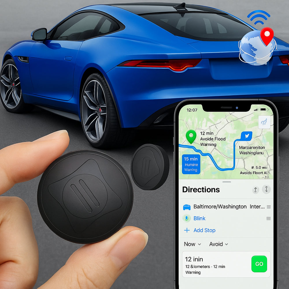 Mini GPS Tracker 4G Ortungsgerät für Auto Kinder Haustiere Gepäck
