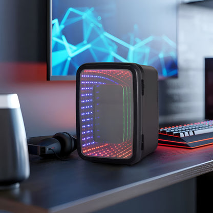 Mini nevera portátil nevera LED para coche y escritorio