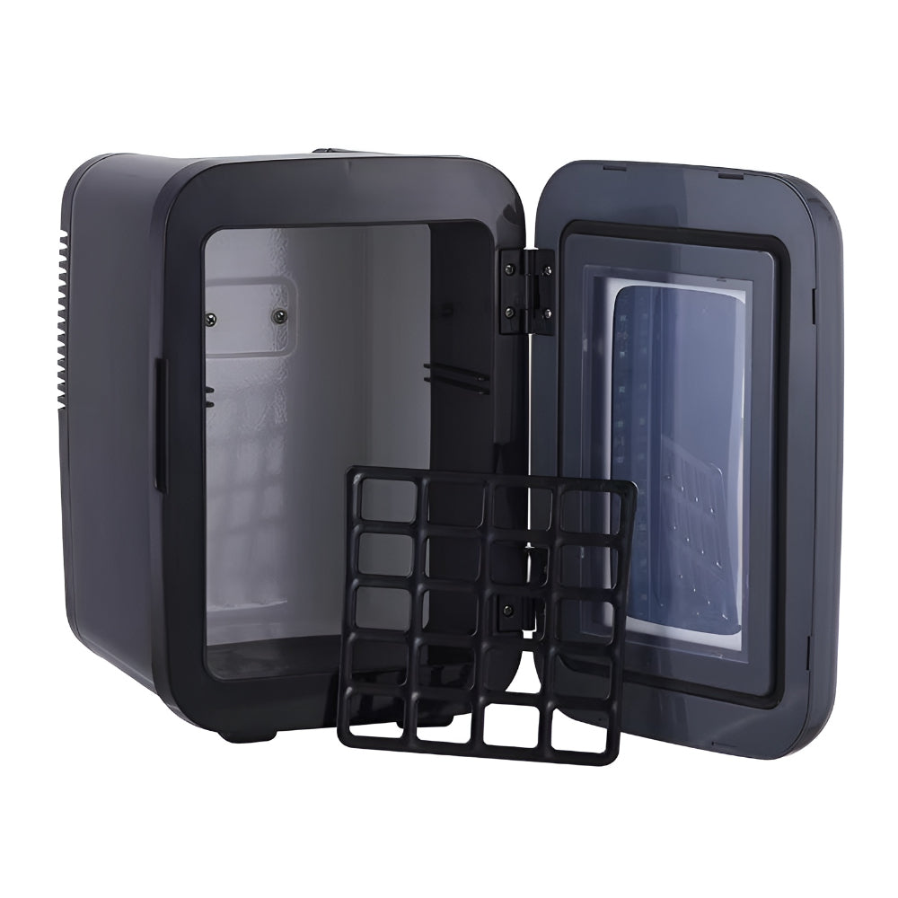 Mini nevera portátil nevera LED para coche y escritorio