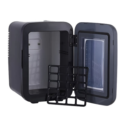 Mini nevera portátil nevera LED para coche y escritorio