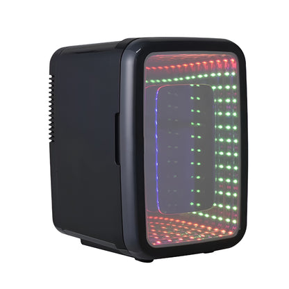 Mini nevera portátil nevera LED para coche y escritorio