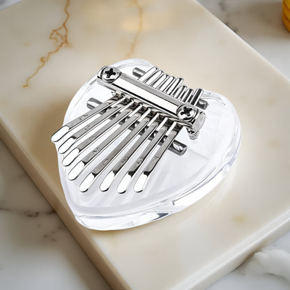 Mini Musikinstrument Kalimba aus Holz Handgefertigtes Daumenklavier