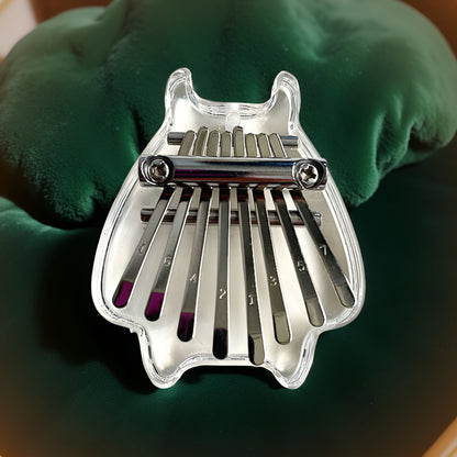 Mini Musikinstrument Kalimba aus Holz Handgefertigtes Daumenklavier