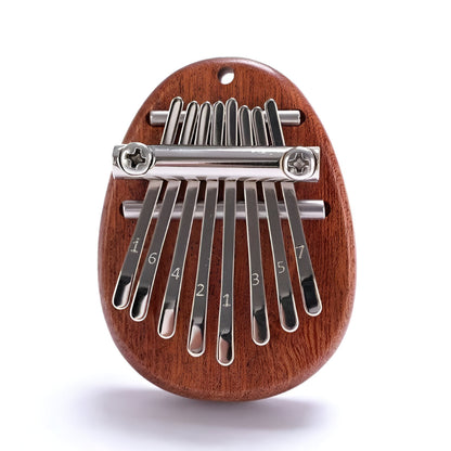 Mini Musikinstrument Kalimba aus Holz Handgefertigtes Daumenklavier