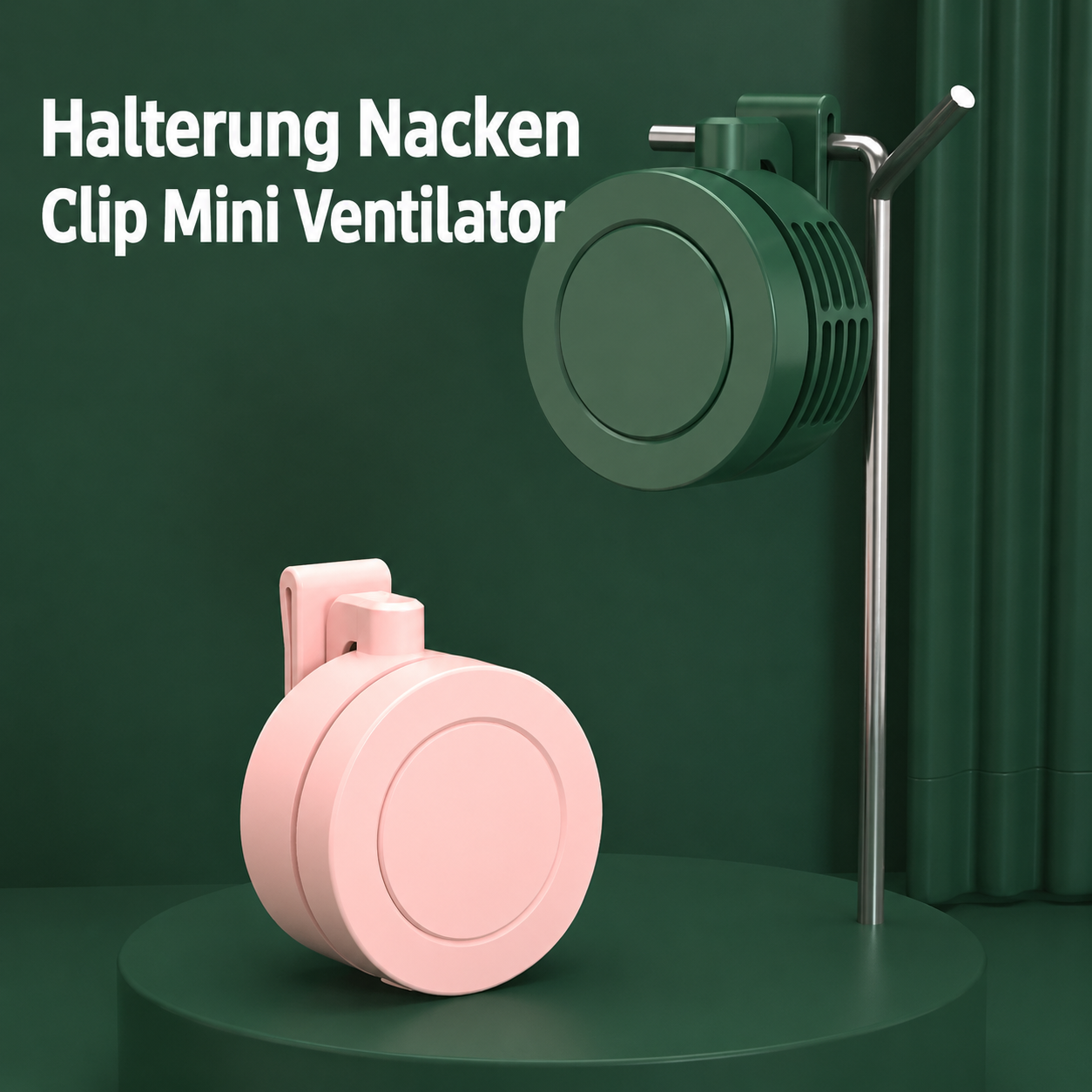 Mini Fan Portable Clip Fan USB Cooling