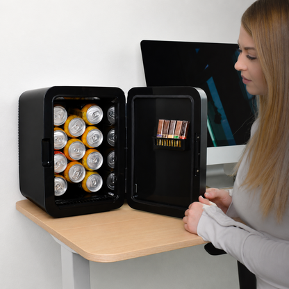 Mini fridge cooling beverage cooler cosmetic cooler