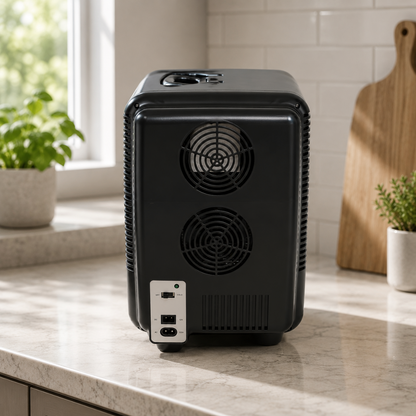 Mini fridge cooling beverage cooler cosmetic cooler