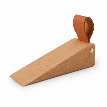 Minimalistischer Türstopper Für Moderne Innenräume Holzdesign