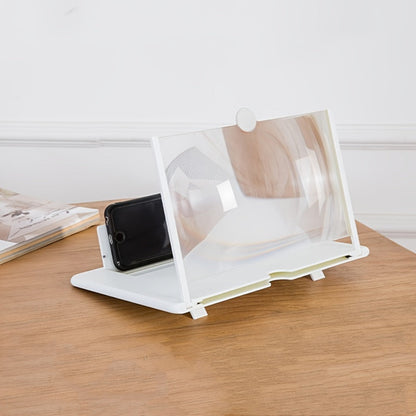 Mobile Phone Screen Amplifier 3D Enlarger 18 Inch Foldable Table Stand