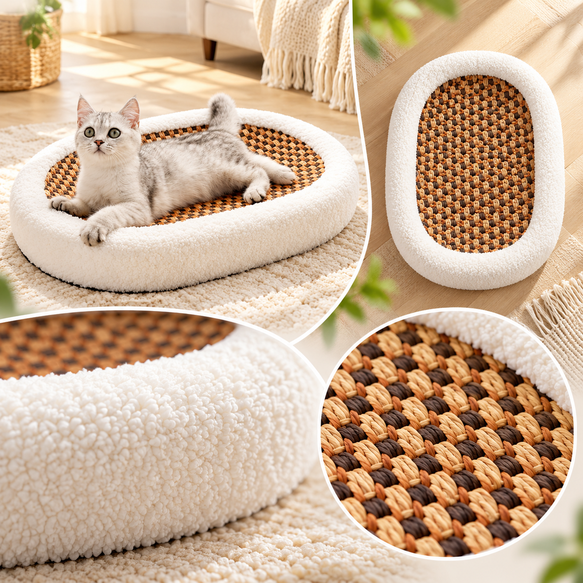 Moderne Kratzliege Für Katzen Bequemes Katzenmöbel