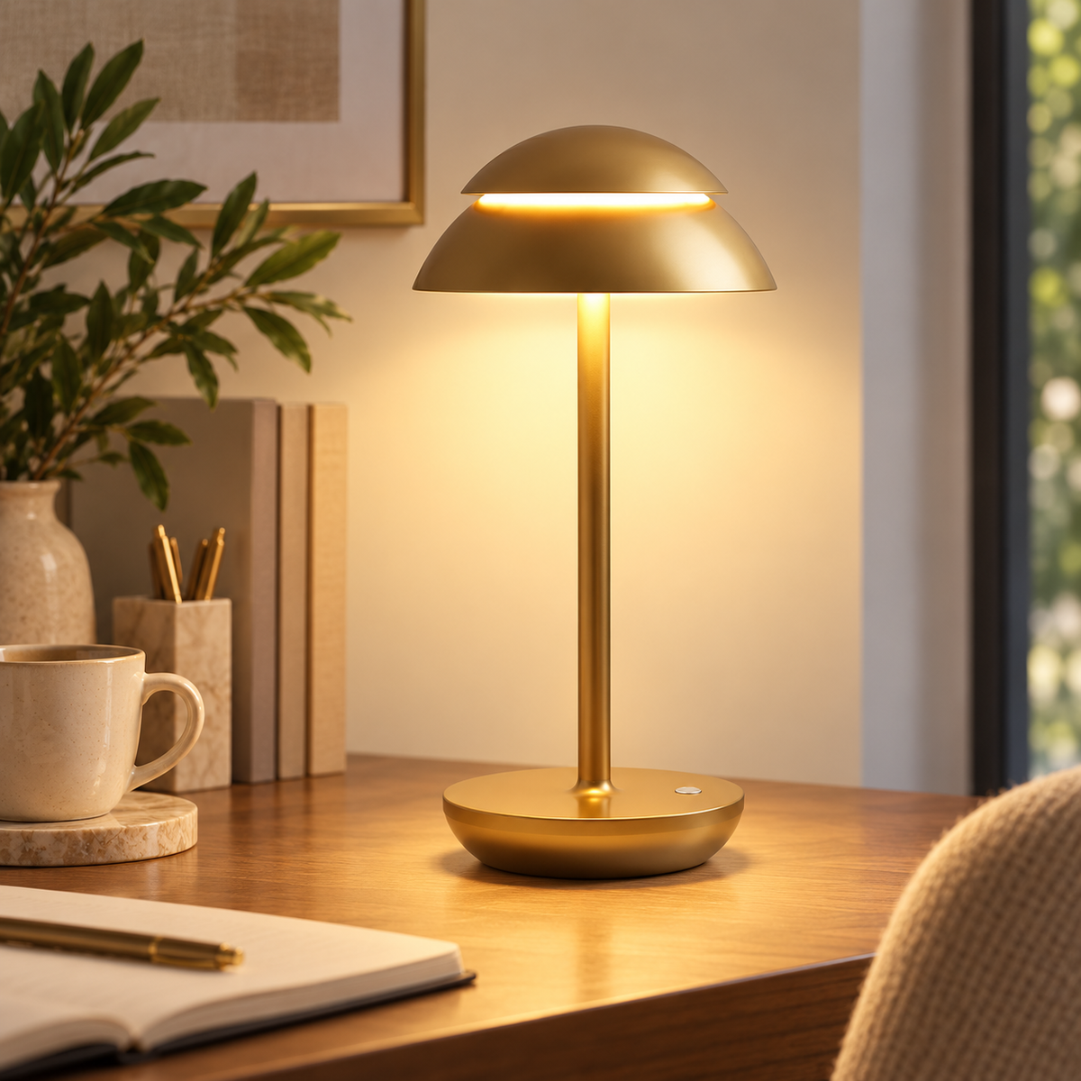 Moderne Tischlampe Für Schreibtisch USB Ladeanschluss