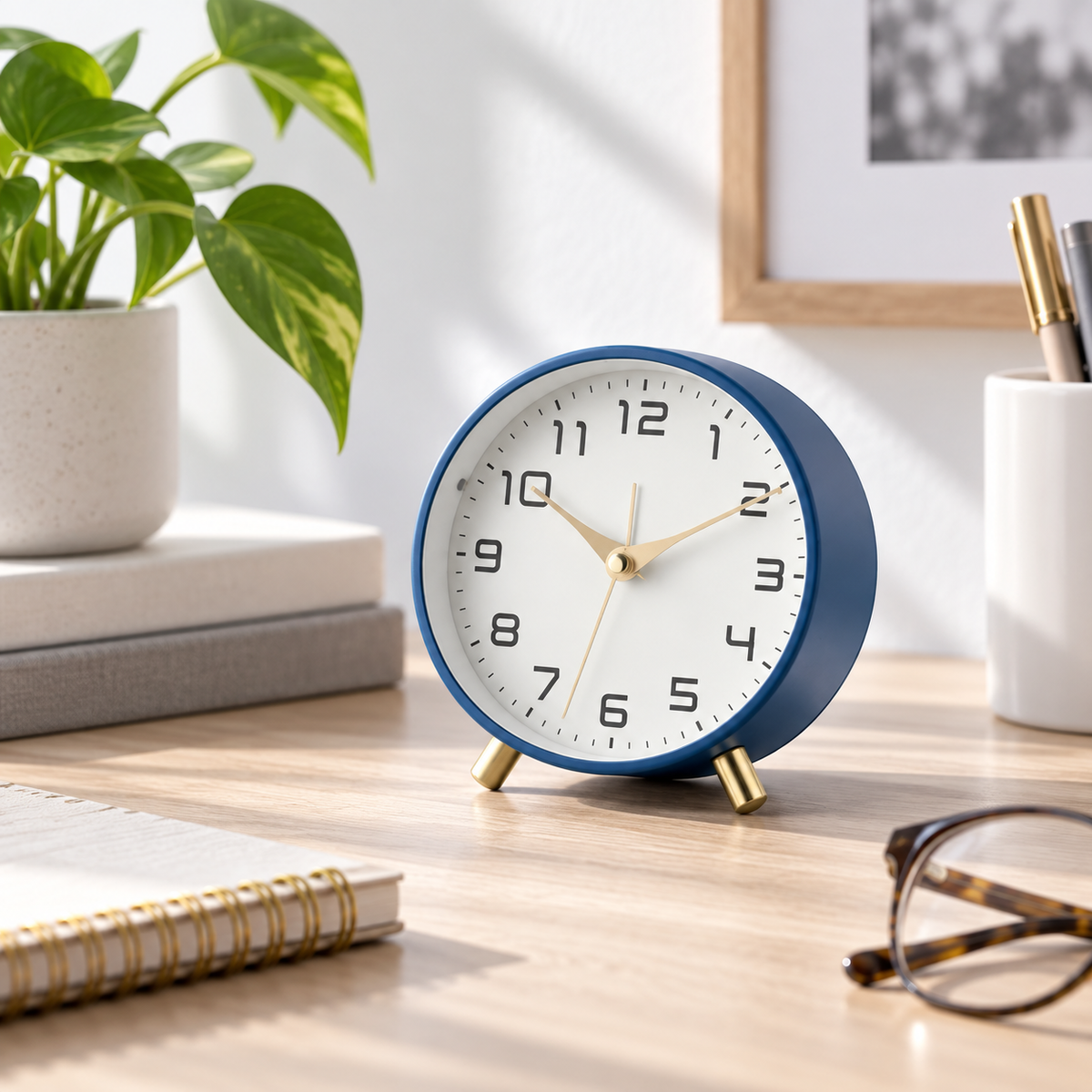 Moderne Tischuhr Für Wohnzimmer Minimalistisches Design