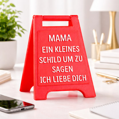 Valentine's Day Decoration Sign Mini Table Display Gift