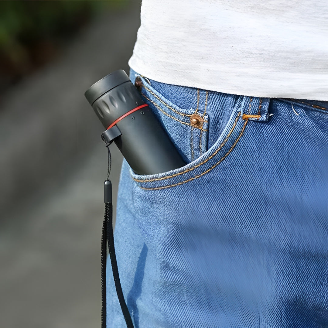 Monóculo telescópico soporte para smartphone para observación