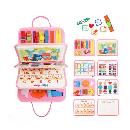 Montessori Spielzeug Aktivitätsbuch Busy Board Kleinkinder