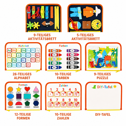 Montessori Spielzeug Aktivitätsbuch Busy Board Kleinkinder