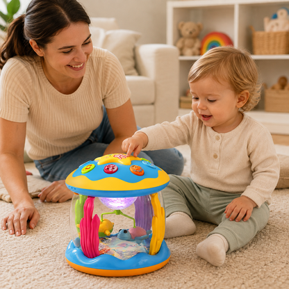 Musikalisches Karussell Spielzeug Babys Interaktive Musik