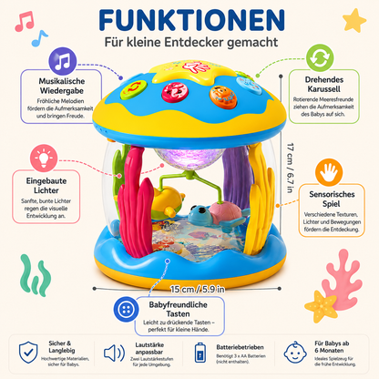 Musikalisches Karussell Spielzeug Babys Interaktive Musik
