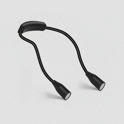 USB Rechargeable LED Neck Lamp with 3 Light Colors and Dimmable Brightness – Flexible, Lightweight Design for Reading and Outdoor Tasks - Image 2