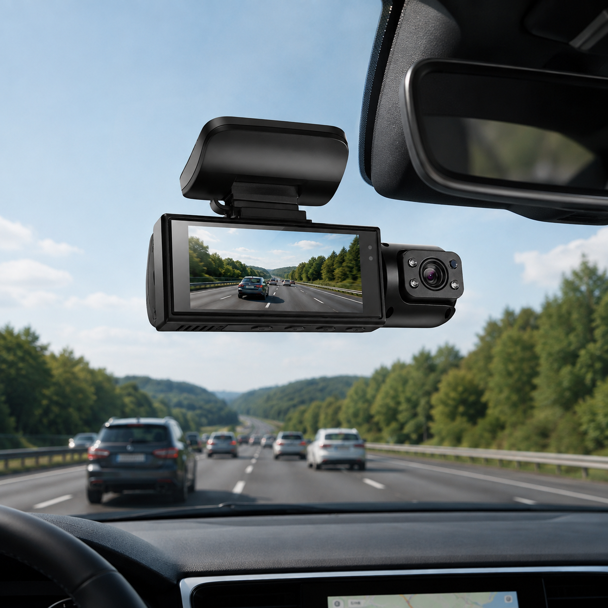 Nachtsicht Dashcam Bewegungserkennung Loop Aufnahme