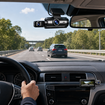 Nachtsicht Dashcam Mehrkanalig Aufzeichnung Für Autos