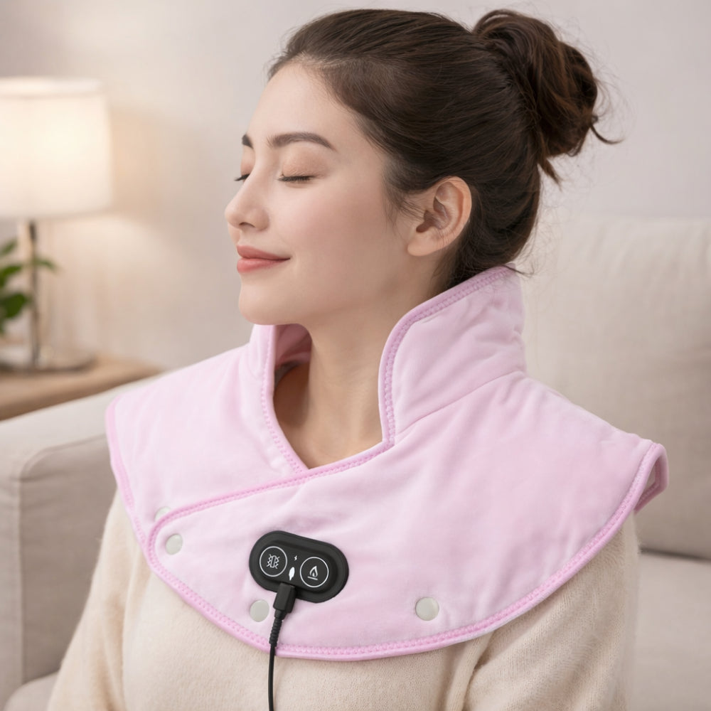 Electric Neck Pillow Massage Shoulder Use Home