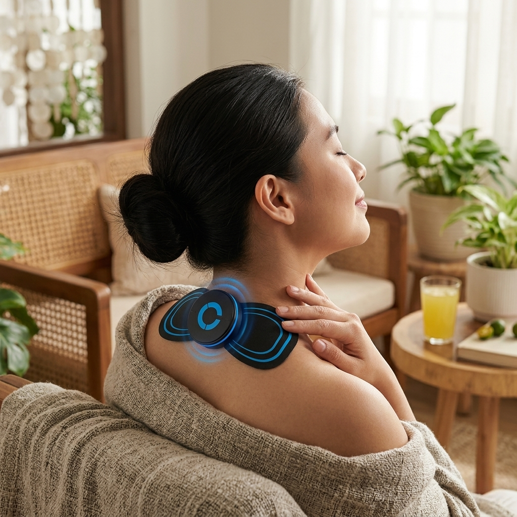 Appareil de massage cervical électrique compact pour le corps