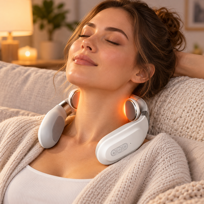 Nackenmassagegerät Mit Wärmetherapie Zuhause Smart Büro