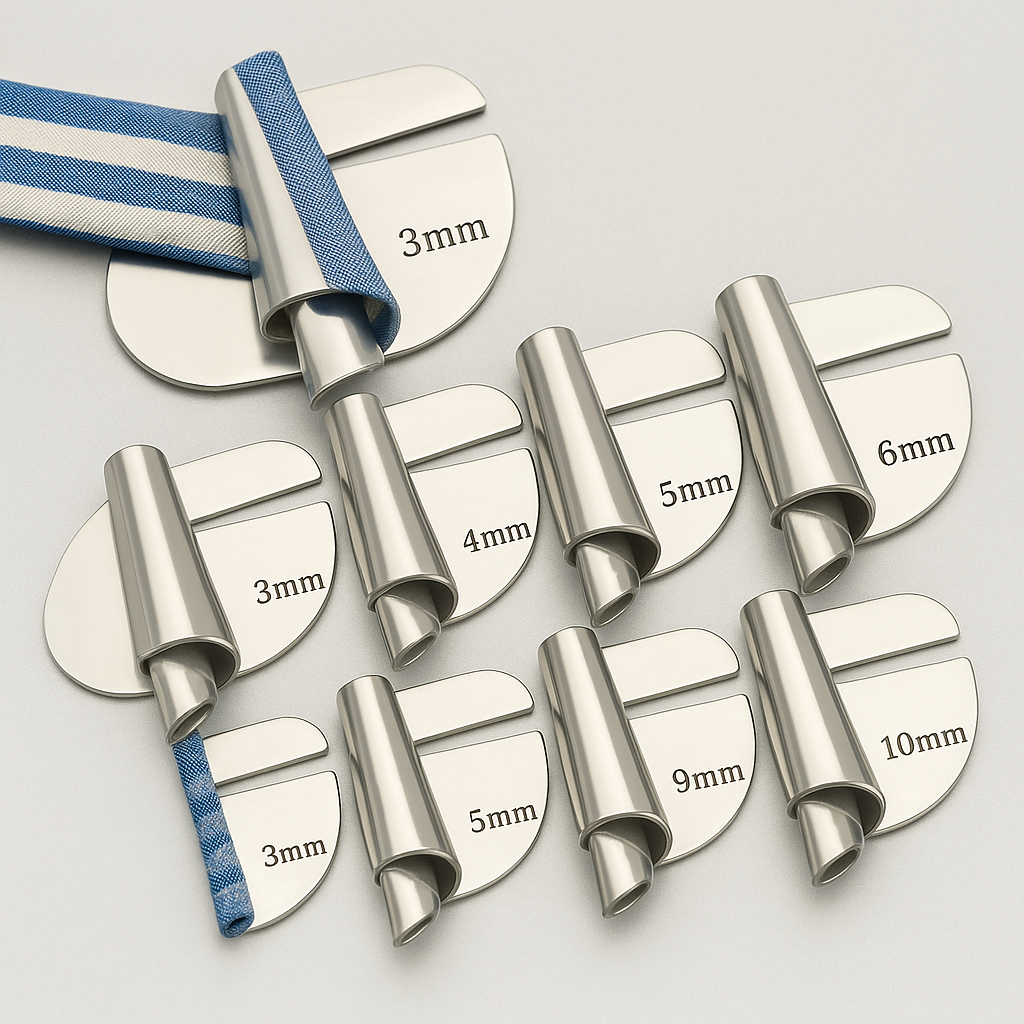 Nähmaschine Edelstahl Saumfuß Set Zubehör