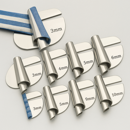 Nähmaschine Edelstahl Saumfuß Set Zubehör