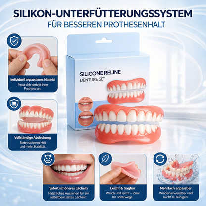 Prothèse Dentaire Silicone Ajustement Fixation Confort Stable