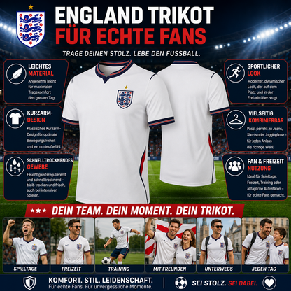 Maillot De Football Homme Angleterre Respirant Léger