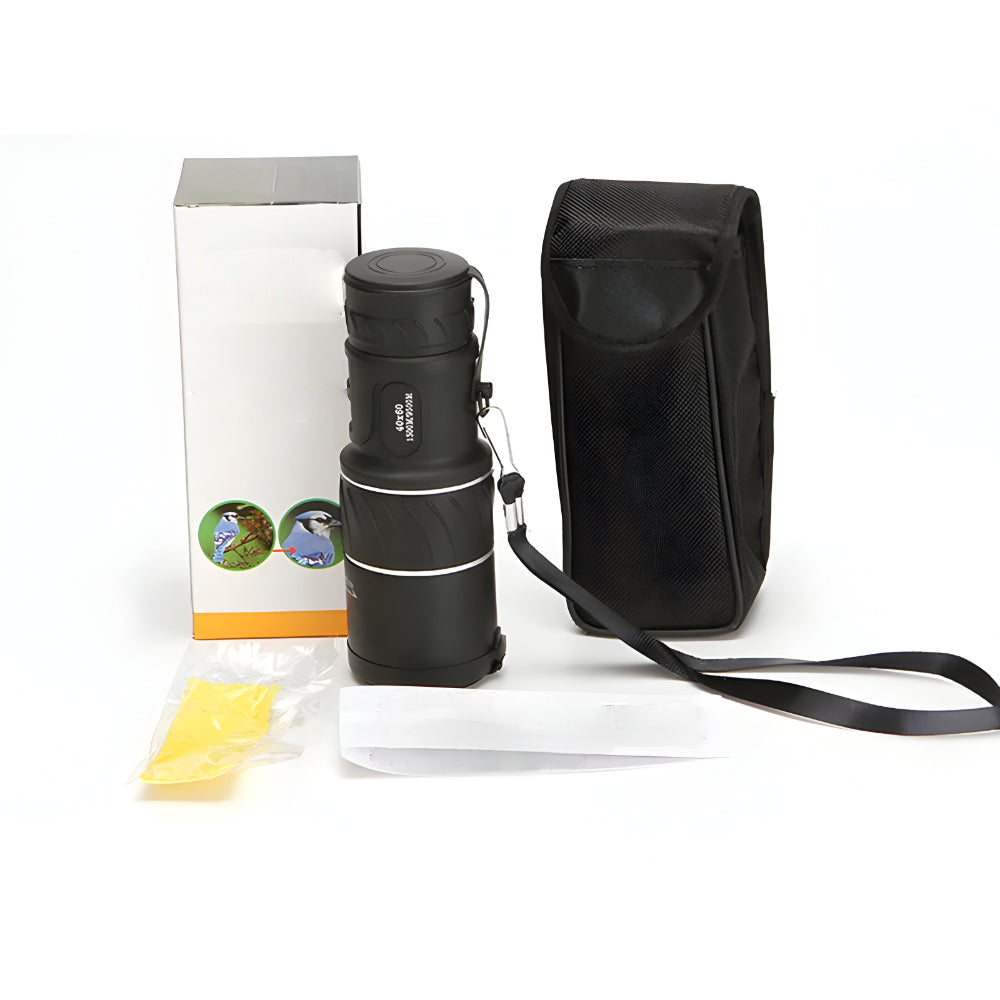Prismáticos monocular visión nocturna día noche óptica exterior