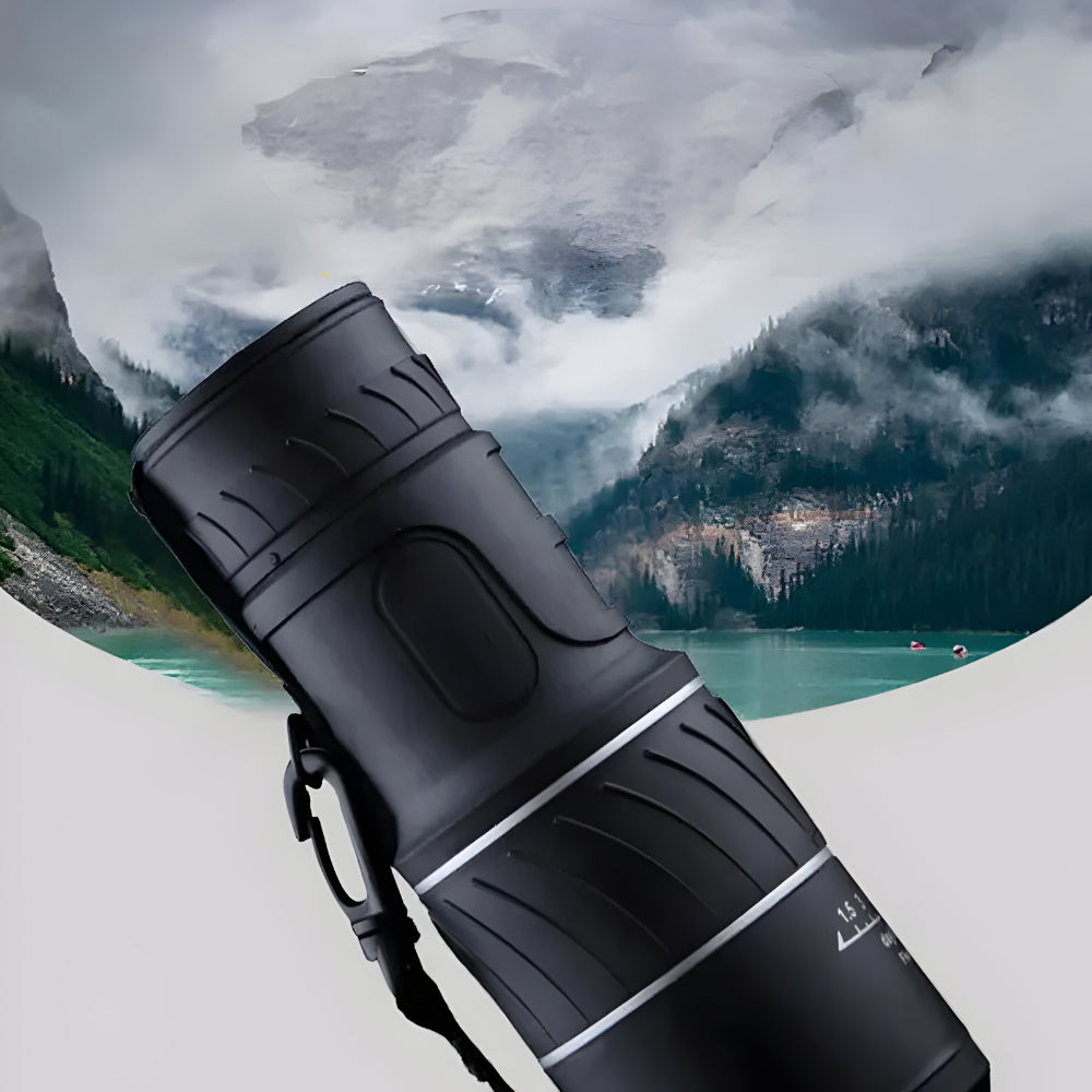 Prismáticos monocular visión nocturna día noche óptica exterior