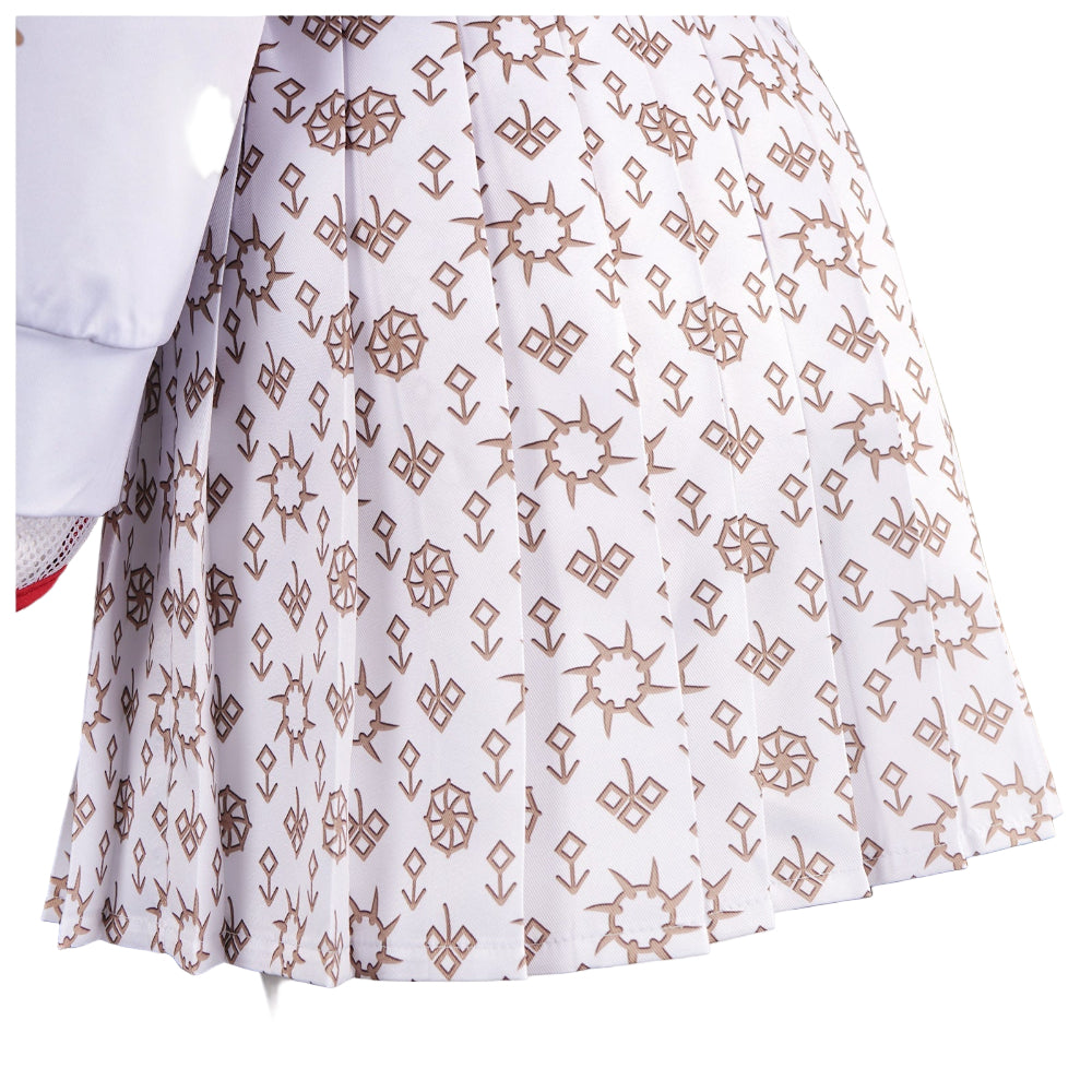 Disfraz de vampiro rojo y blanco para niños – vestido para Halloween y carnaval cosplay