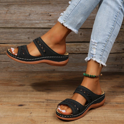 Sandalias Mujer Suela Acolchonada Verano