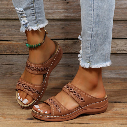 Sandalias Mujer Suela Acolchonada Verano