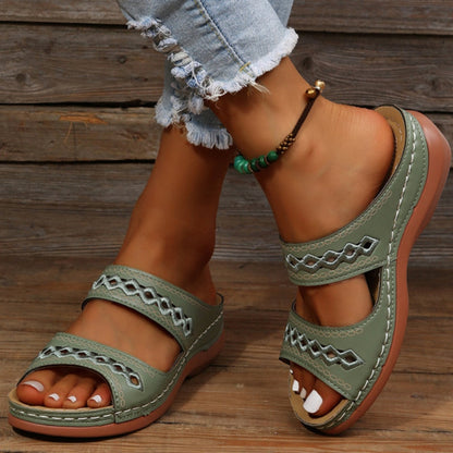 Sandalias Mujer Suela Acolchonada Verano