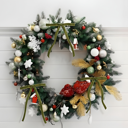 Garlands Decorative Velvet Bow Set Tree Decoration Home Accessories