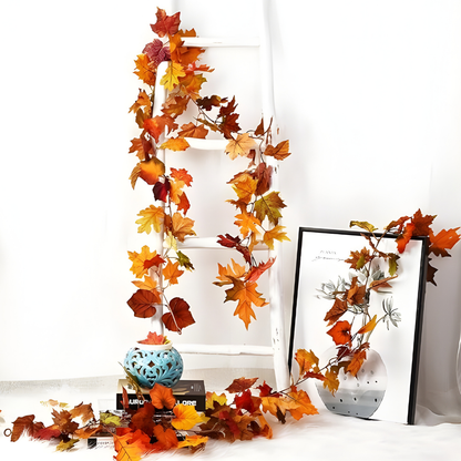 Girlanden Deko Künstliche Ahornblätter Wohnraumgestaltung