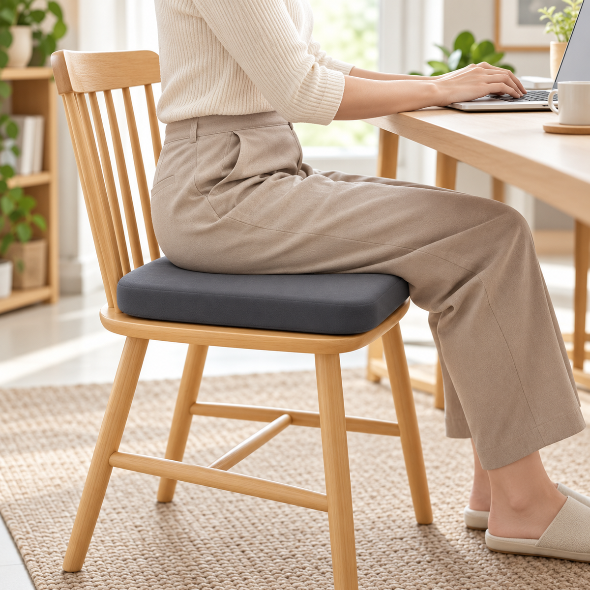 Orthopädisches Sitzkissen Für Bürostuhl Rückenkomfort