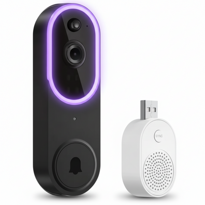 Video Camera Doorbell Wireless Night Vision