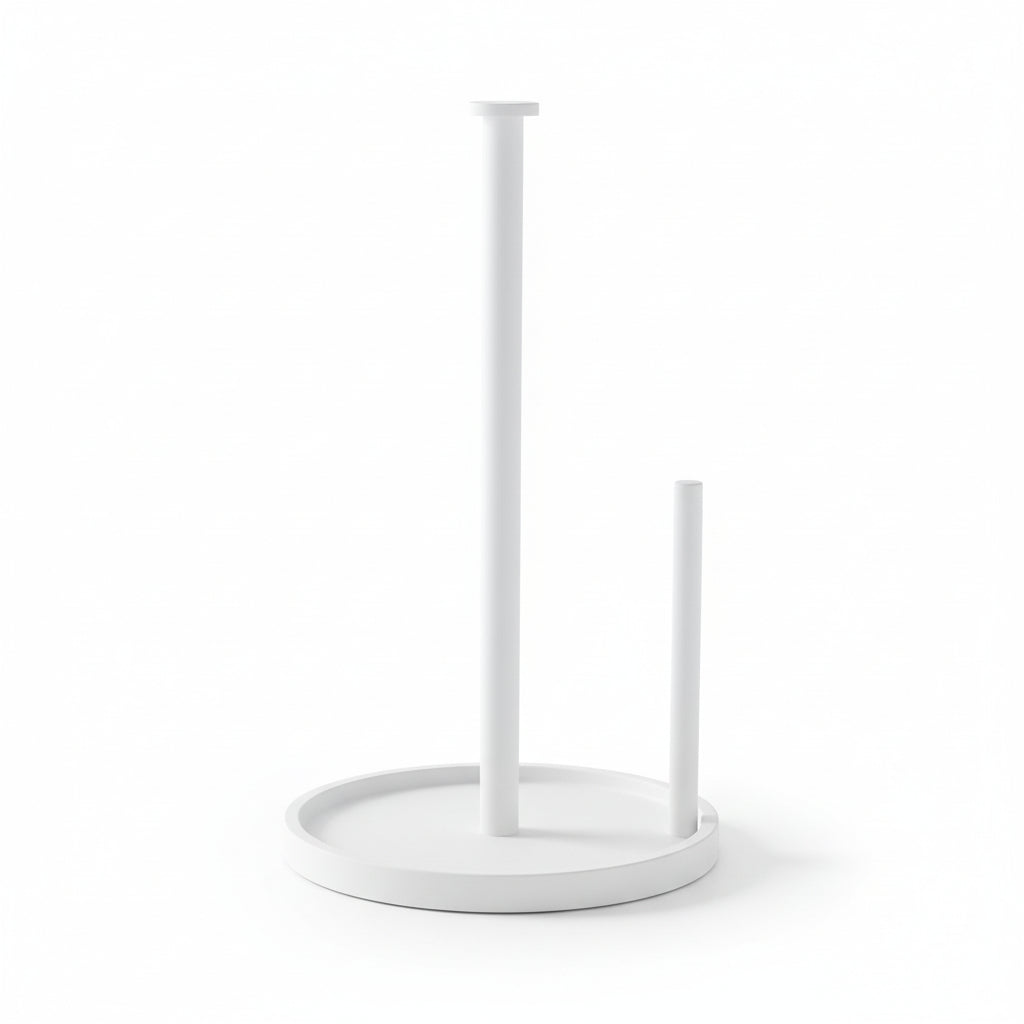 Kitchen Roll Holder Wall Mounted Metal Paper Towel Rack