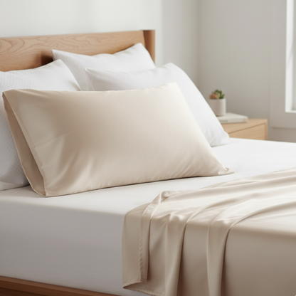 Kissenbezug Seide Maulbeerseide Anti-Aging Haar Kühlend