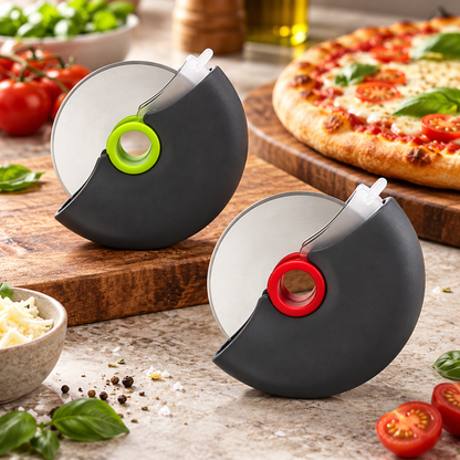 Pizzaschneider Mit Abnehmbarem Griff Camping Und Schutz