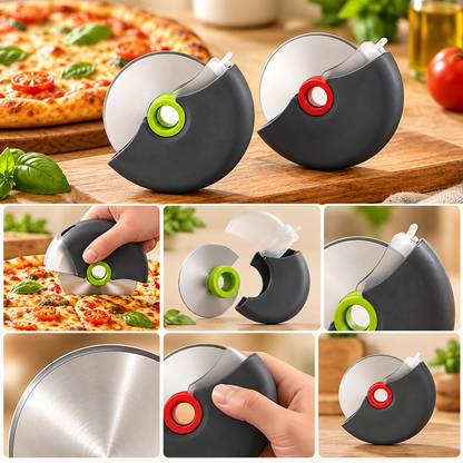 Pizzaschneider Mit Abnehmbarem Griff Camping Und Schutz