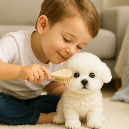 Plüschhund interaktiv Kuscheltier Welpe Sound Bewegung