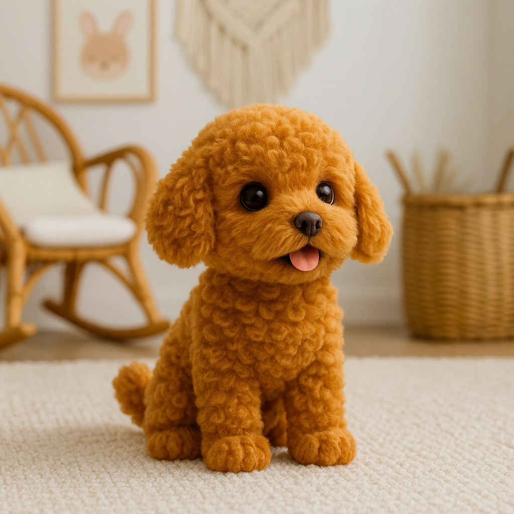 Plüschhund interaktiv Kuscheltier Welpe Sound Bewegung