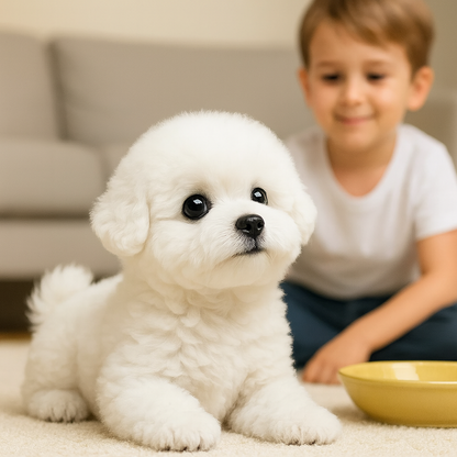 Plüschtier Hund Interaktiv Realistischer Welpe Spielzeug